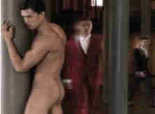 Charles Melton Nude Transando Pelado na Cena