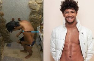 gabriel santana nude no banho pelado